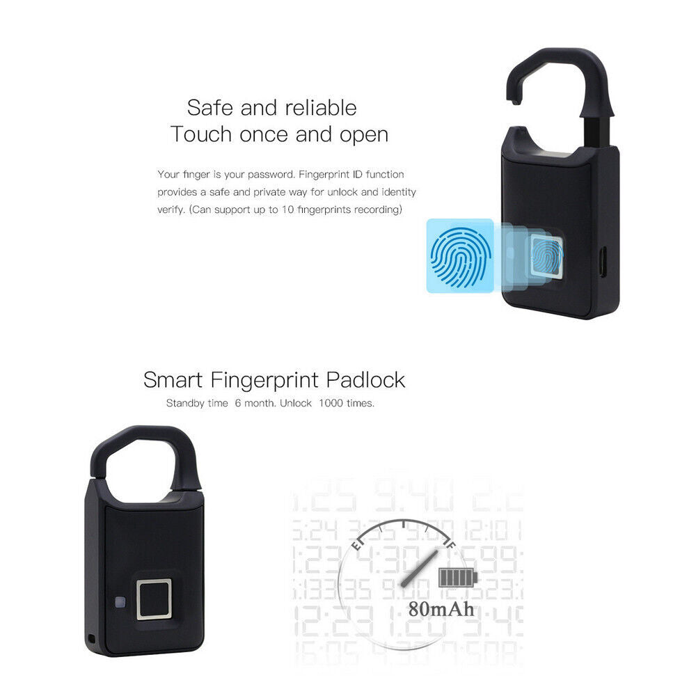 Fingerprint Door Lock,padlock