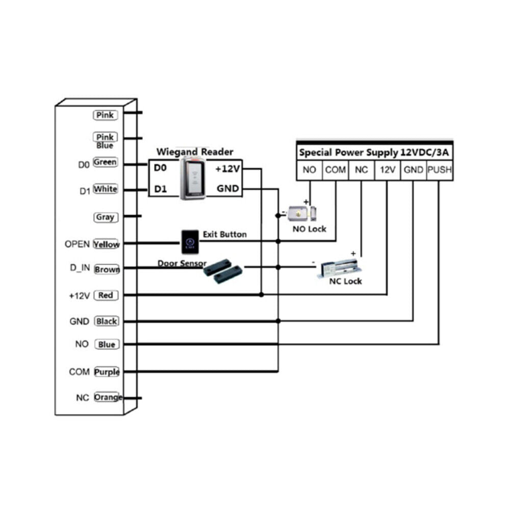 Wifi,APP,Keypad,Pin code,Standalone Access Control,metal,EM,125Khz,WG26 Reader