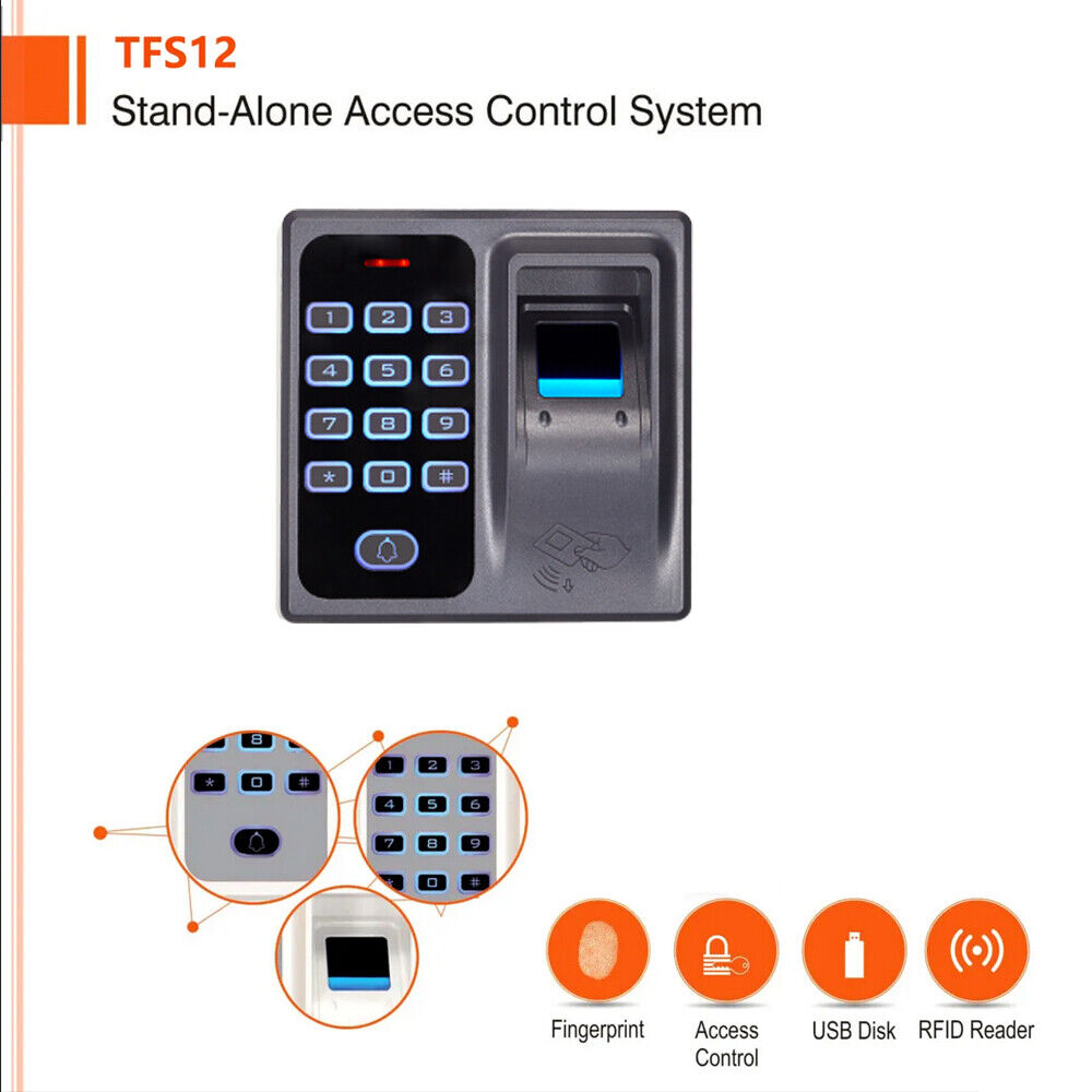 Fingerprint, rfid access control