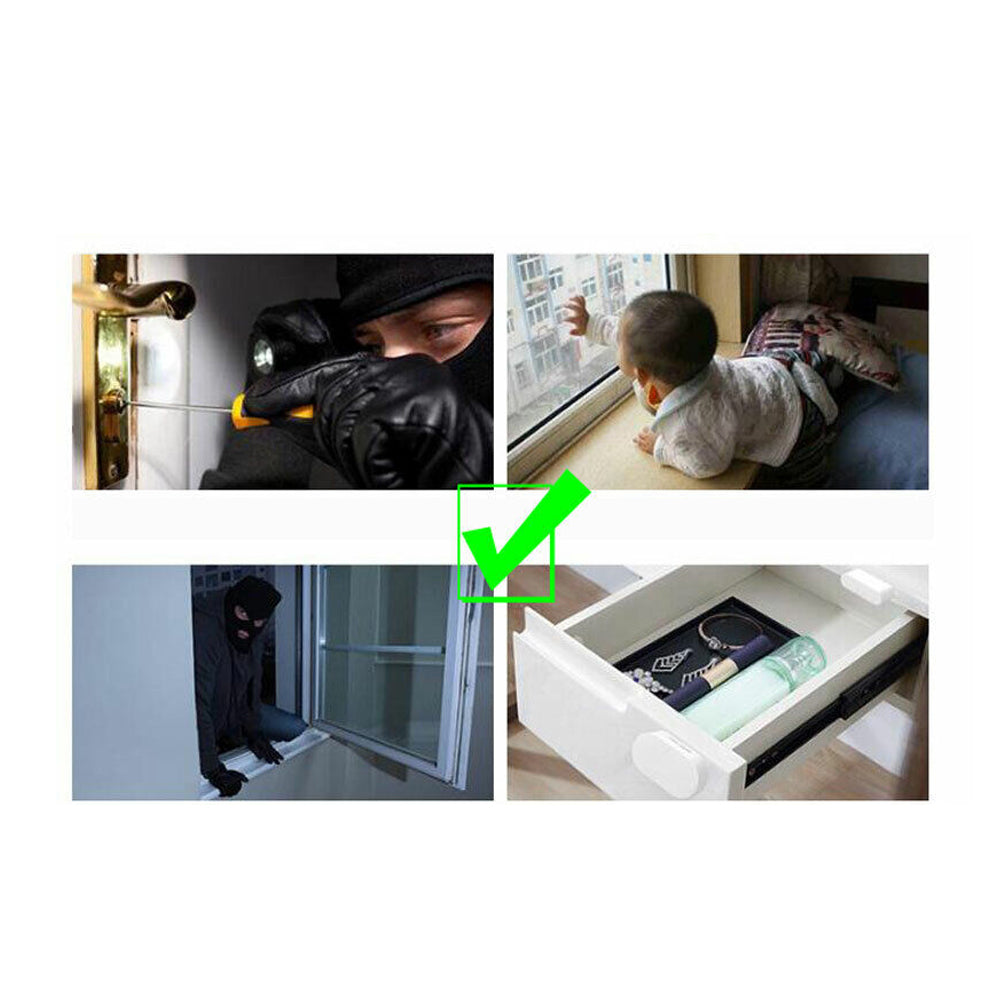 Anti-magnetic interference ，Anti-theft ，Wireless ，Door Windows Magnetic Sensor