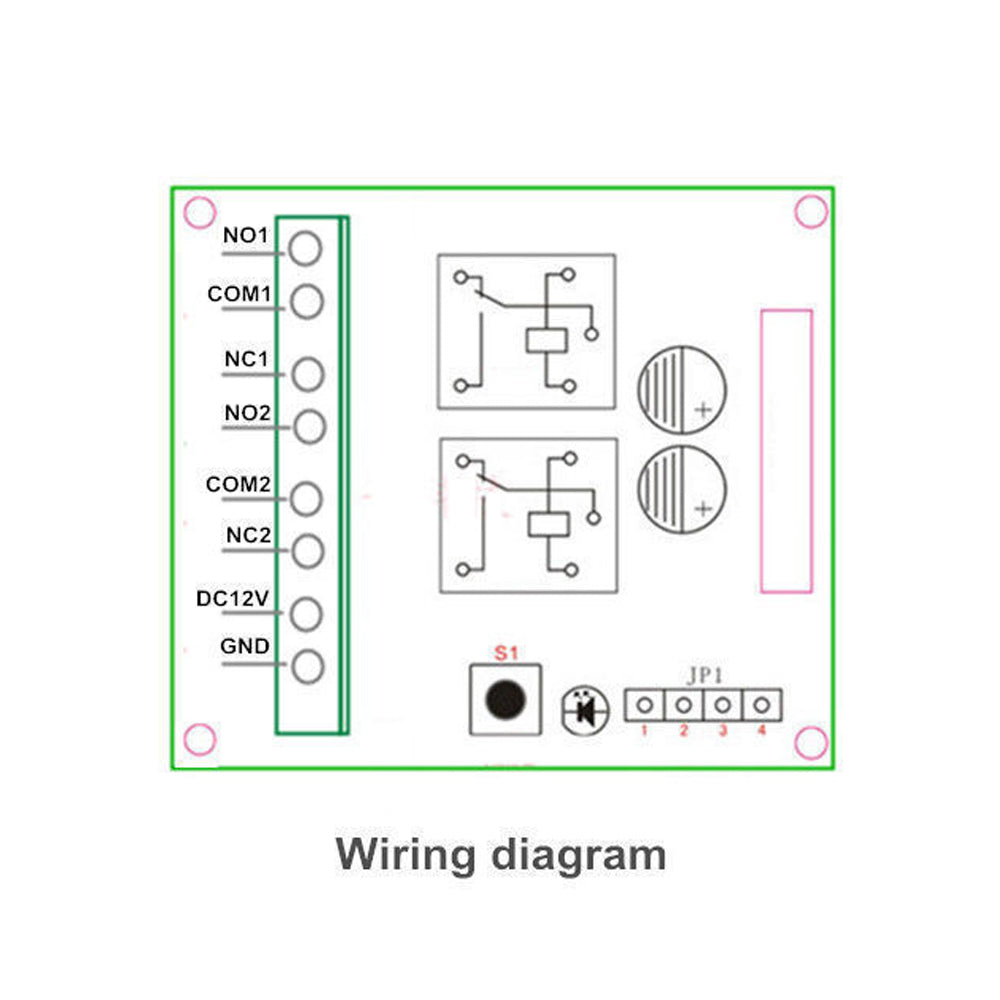 2CH， 12V， Wireless ，Remote Control Switch Transmitter，Receiver ， 315MHz