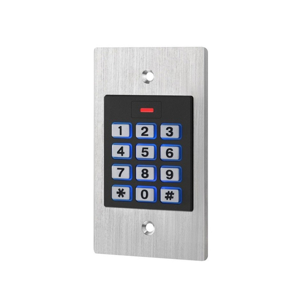 Embedded Waterproof 13.56MHz MF/IC 2k User Keypad Standalone Access Controller