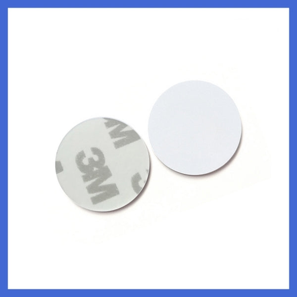 Ф25mm 13.56MHz MF1 S50 Sticker coin RFID Round tag card Waterproof(100pcs)