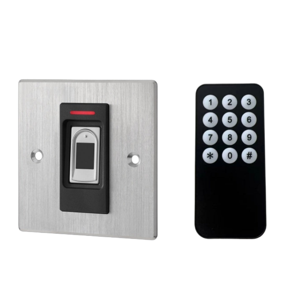 Embedded Waterproof DC12V Fingerprint+ 13.56MHz IC Standalone Access Controller