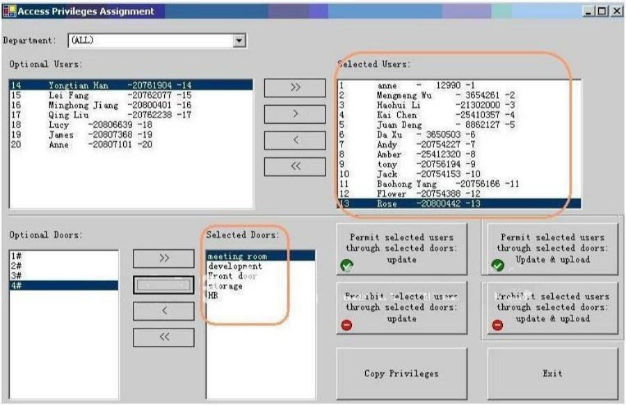 Mini Small TCP/IP One 1 Door 20K Users 100K Events Access Controller+EM Reader