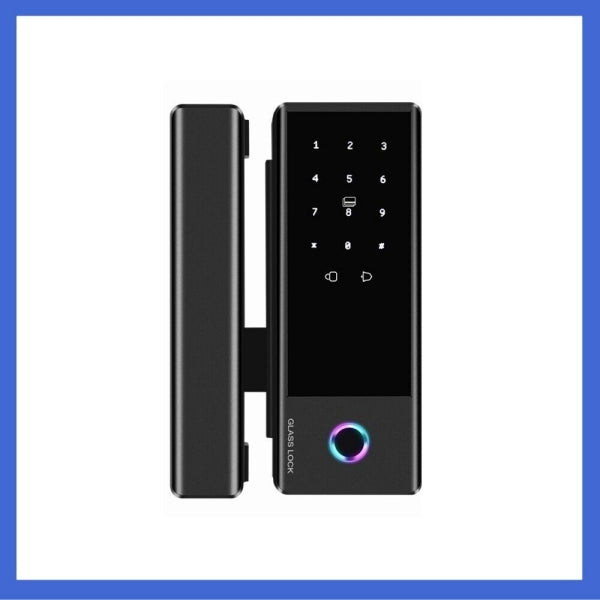 Single Opening Glass Door Intelligent Fingerprint Lock /Office Combination Lock