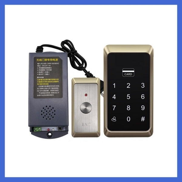 Wiring-free Wireless 3A Battery 1K User 125KHz EM/ID Standalone Access Control