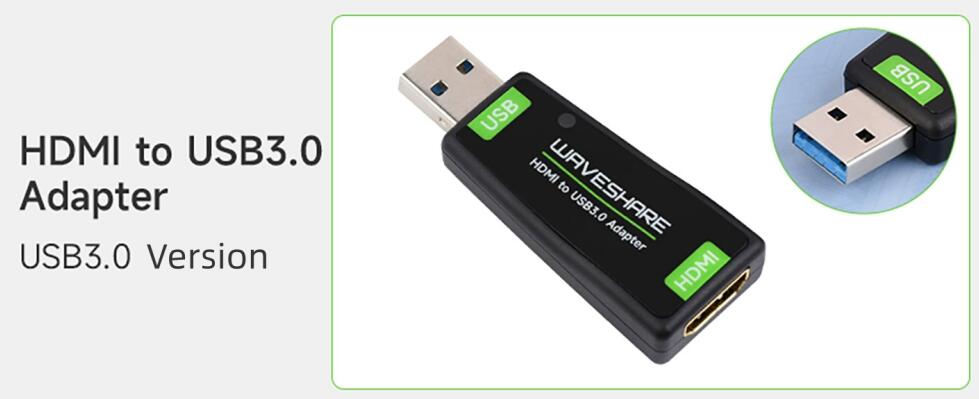 USB Port High Definition HDMI Video Capture Card, for Gaming / Streaming / Cameras, HDMI to USB