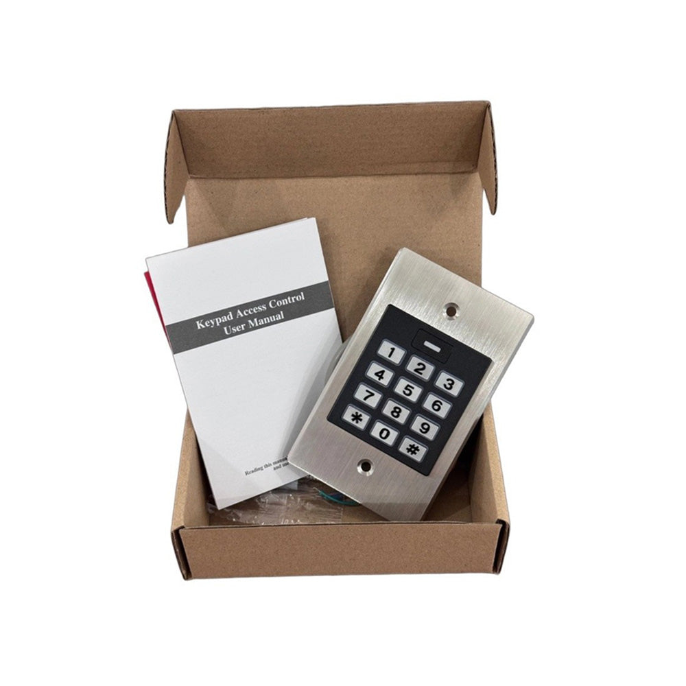 Embedded Waterproof 13.56MHz MF/IC 2k User Keypad Standalone Access Controller