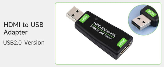 USB Port High Definition HDMI Video Capture Card, for Gaming / Streaming / Cameras, HDMI to USB