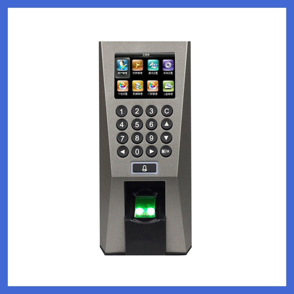 Fingerprint Time Clock ， Access Control ， System，TCP/IP，USB Port