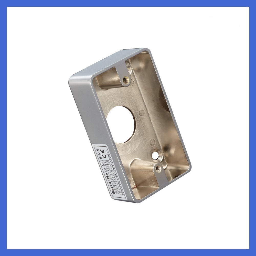 Metal Zinc， Alloy Surface ，Wall Mounted， Back Wiring Box ，114Lx70Wx25H(mm)