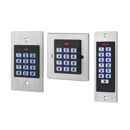 Embedded Waterproof 125KHz EM/ID 2k User Keypad Standalone Access Controller
