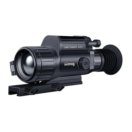 iAiming iA-612 2.4-19.2x42mm Smart Thermal Imaging Rifle Scope , Color: Black