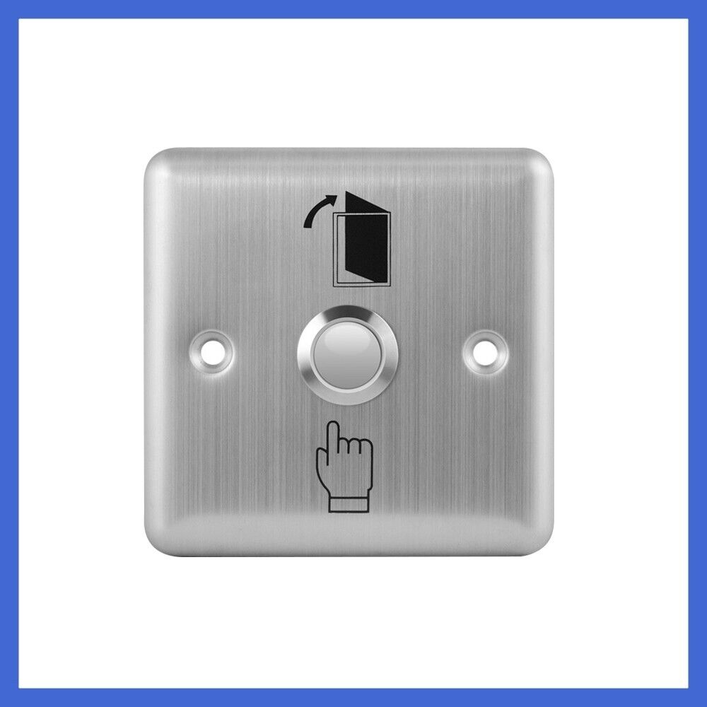 Door Switch ，Stainless Steel Door Exit ，Push Release Button for Access Control 门开关，不锈钢门出口，用于访问控制的推释放按钮