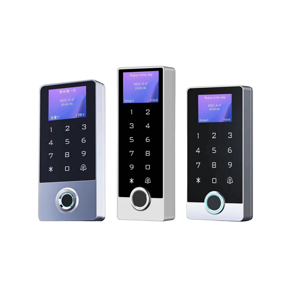 Waterproof Tuya LCD Fingerprint Keypad 125KHz EM/ID Standalen Access Control