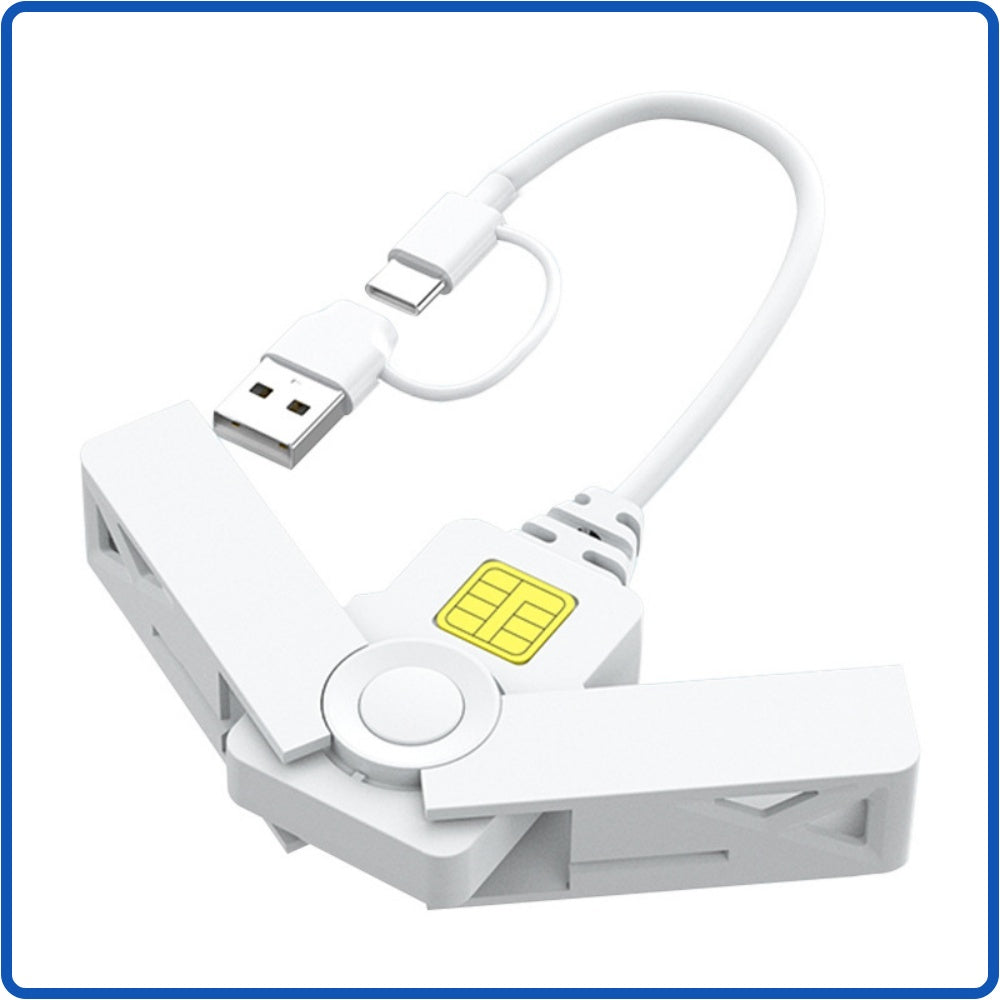 Smart CAC Card Reader USB A Type-C USB Common Access Tax Declaration SIM/ID/Bank Card Reader Common Access CAC Reader