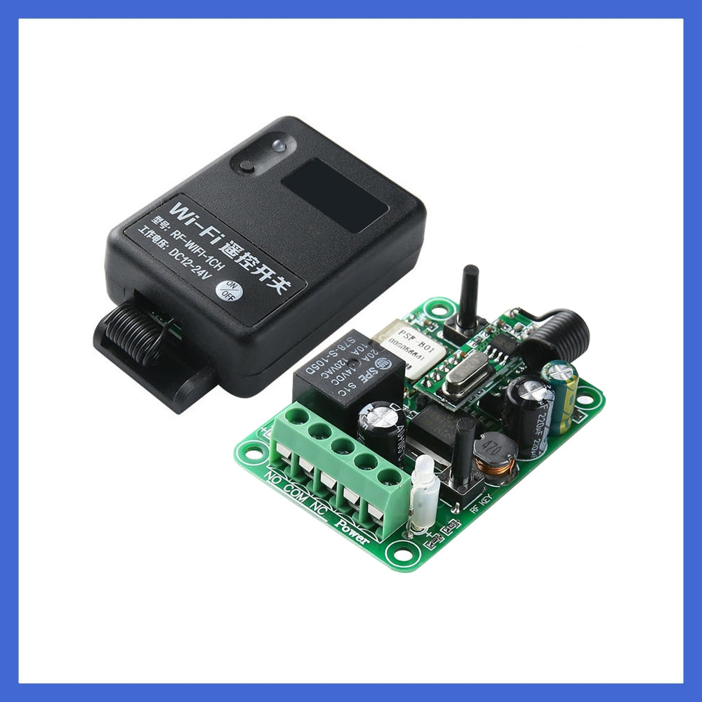 433Mhz ，1 Channel， 2.4G， WiFi RF Remote Control Relay， Home Appliances