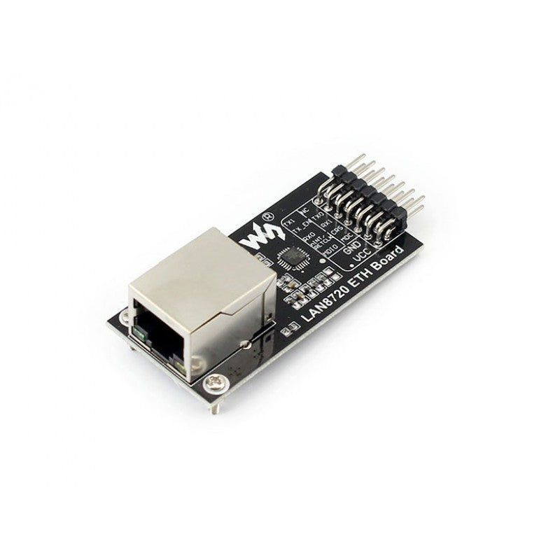 Ethernet module, 10/100 Ethernet Transceiver LAN8720 onboard