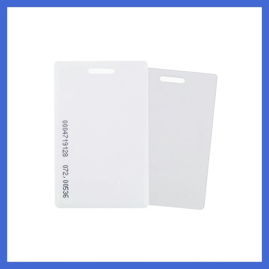 50pcs Clamshell 2MM Thickness 125KHZ EM4100/4102 RFID Access Control System card
