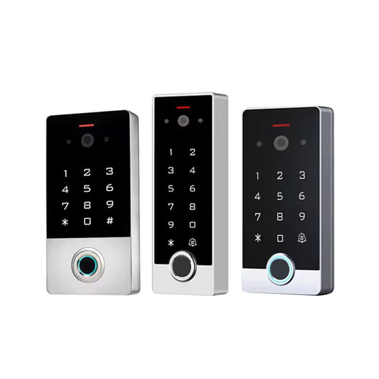 Tuya Visual Intercom Metal Fingerprint 13.56MHzMF/IC Standalone Access Control