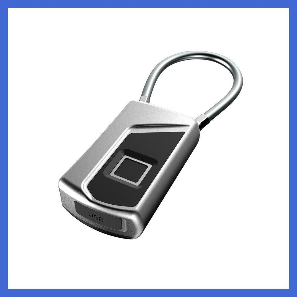 Fingerprint Door Lock ，Waterproof ，USB ，Charging Smart Keyless ，Anti-Theft Padlock