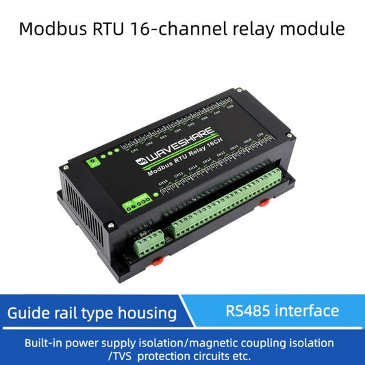 16-Channel RS485 relay communication module Modbus RTU