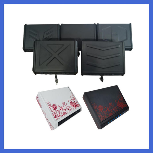 Household portable car gun box/safe/fingerprint password small mini safe/pistol box/Safe Deposit Box