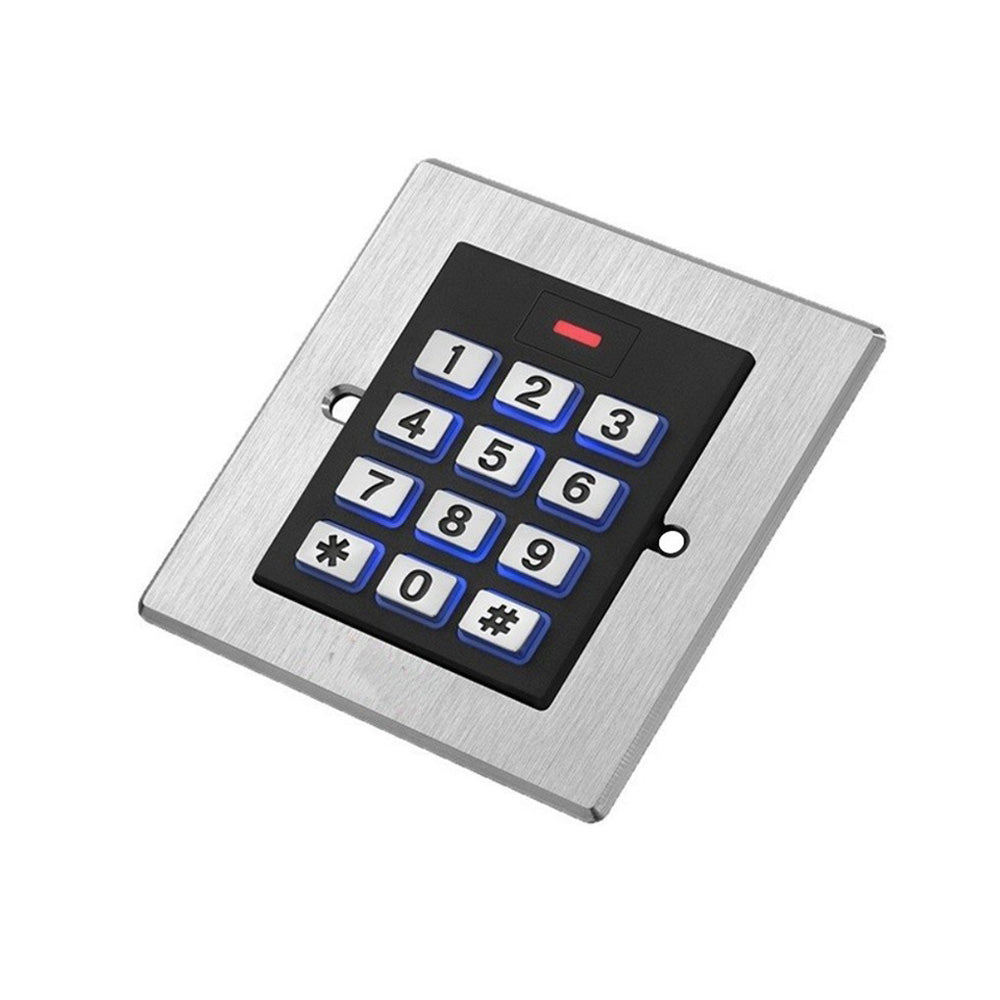 Embedded Waterproof 13.56MHz MF/IC 2k User Keypad Standalone Access Controller