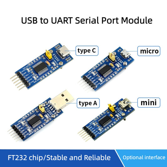 FT232 USB UART Board/ USB To TTL (UART) Communication Module