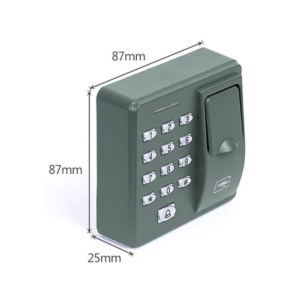 New Mini Biometric Fingerprint Door Access Controller Id Card Reader 