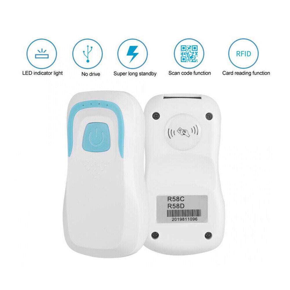 Bluetooth,RFID Card Reader, Wireless barcode Scanner 