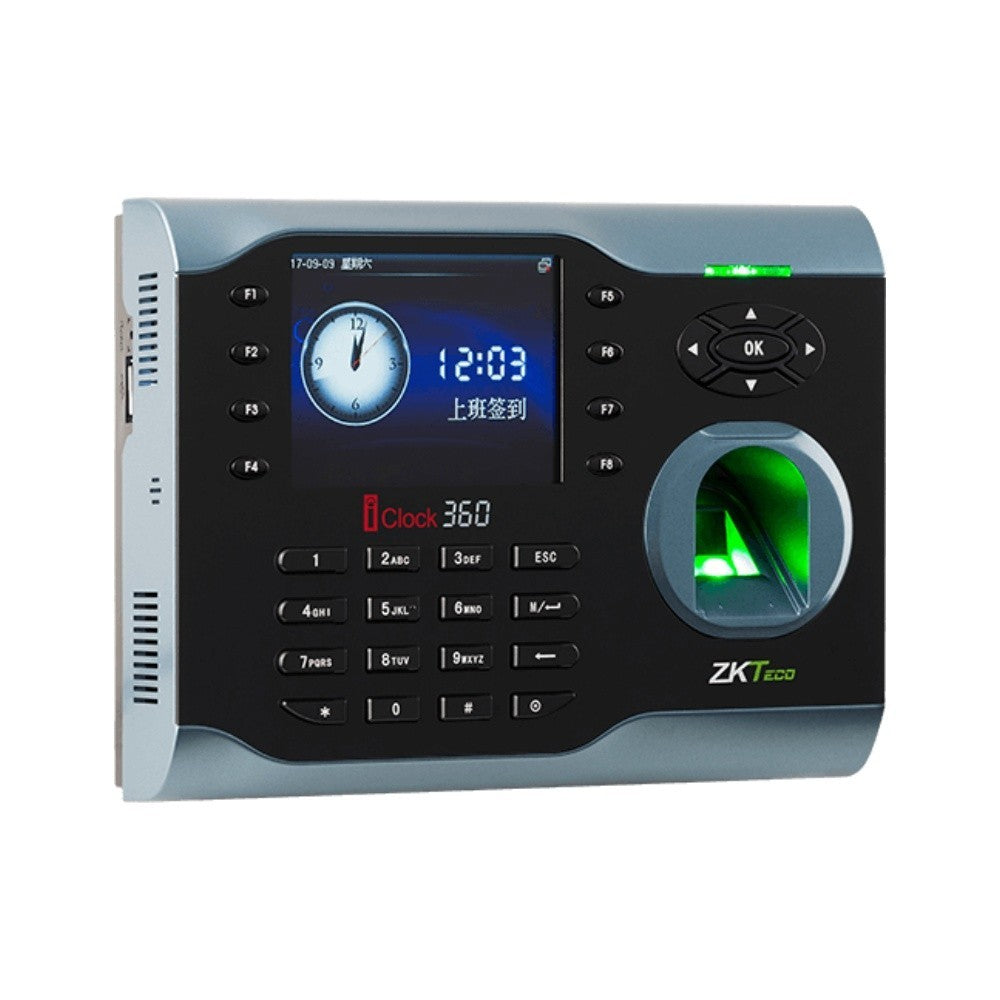 IClock360 Fingerprint Recognition TCP/IP, RS232, RS485 Udisk Attendance Machine