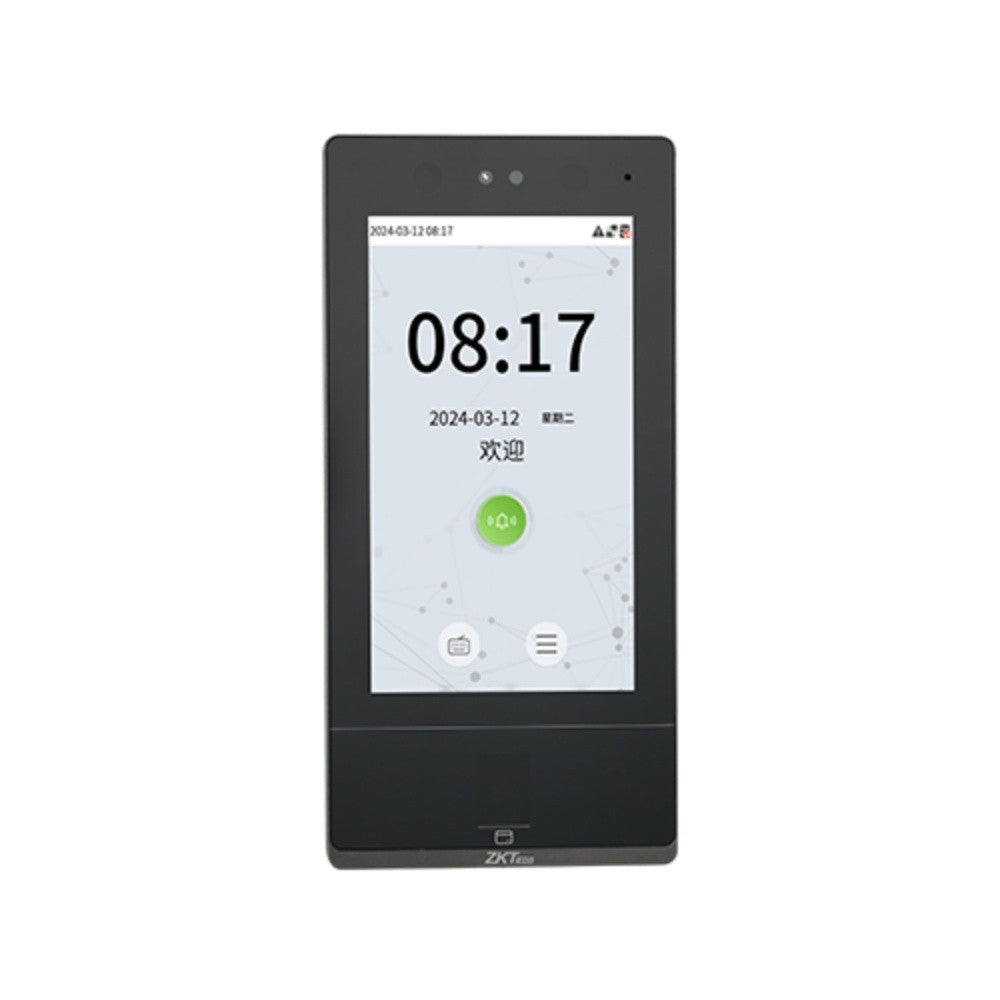 7-inch zFace1702 Facial Fingerprint Visual Intercom 13.56MHz IC Access Control