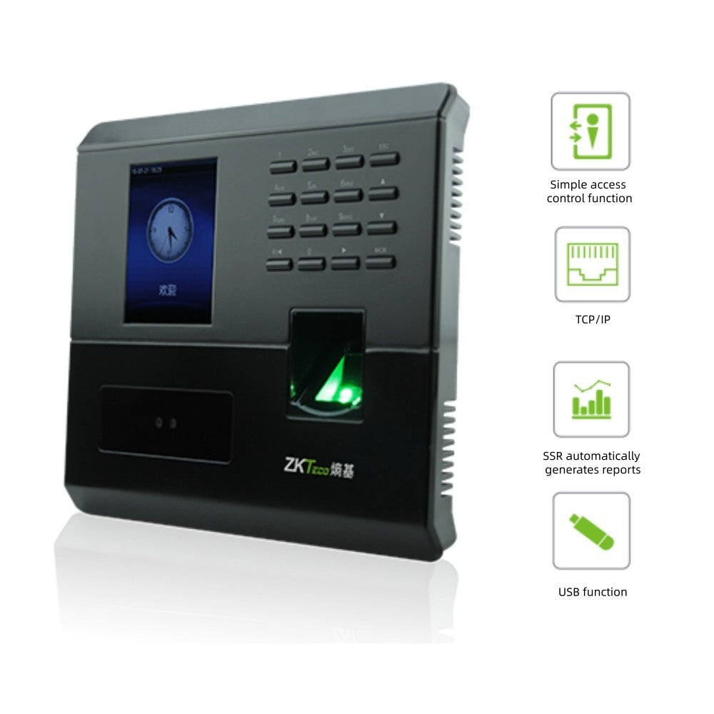 Mixed Recognition 2.8" Screen TCP/IP Attendance Access Control Terminal UF200-S