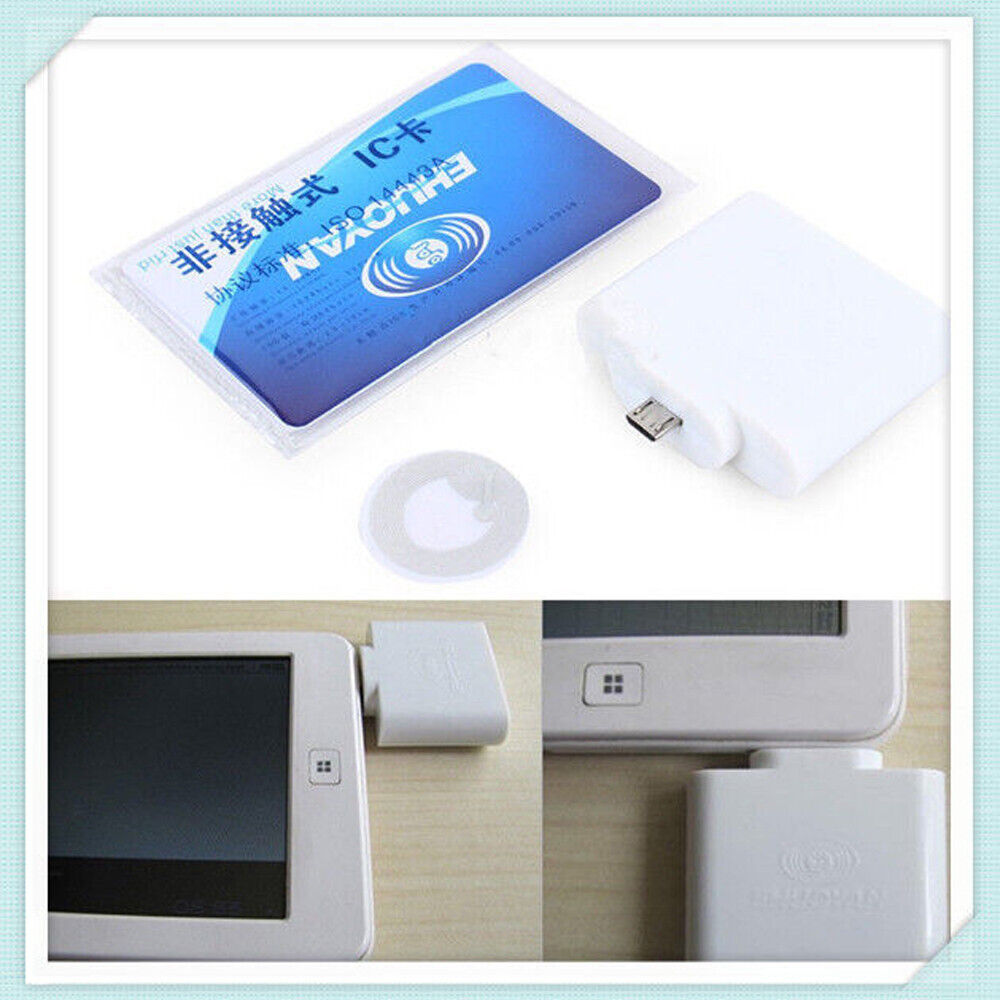 13.56Mhz,Micro USB 4/7 Bytes,UID,Adaptible,RFID Reader,for Android,NFC