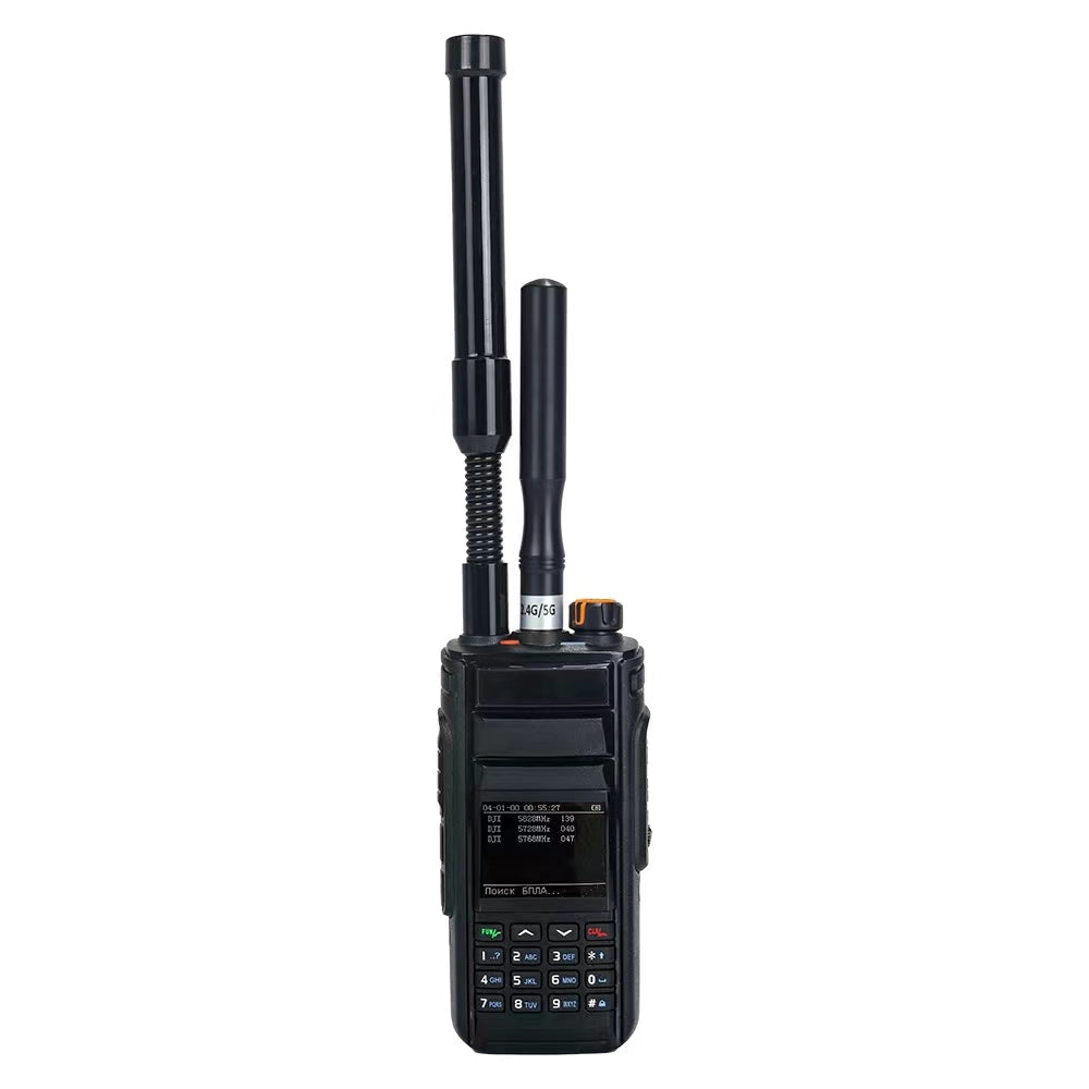 300MHz-6200MHz Dual Antennas Portable UAV Detector
