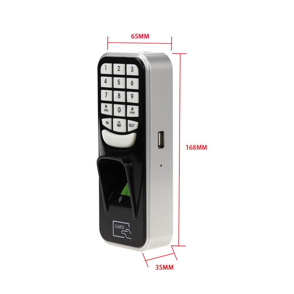 Fingerprint PIN Code RFID ID Card Reader Standalone Access Attendance Controller