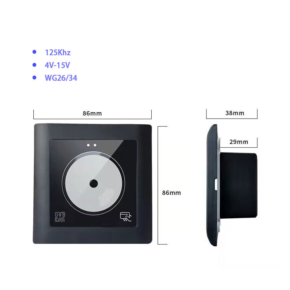 Automatic identification,QR Code,RFID Reader,WG/RS232/RS485,1125KHz,ID/EM,RFID Reader