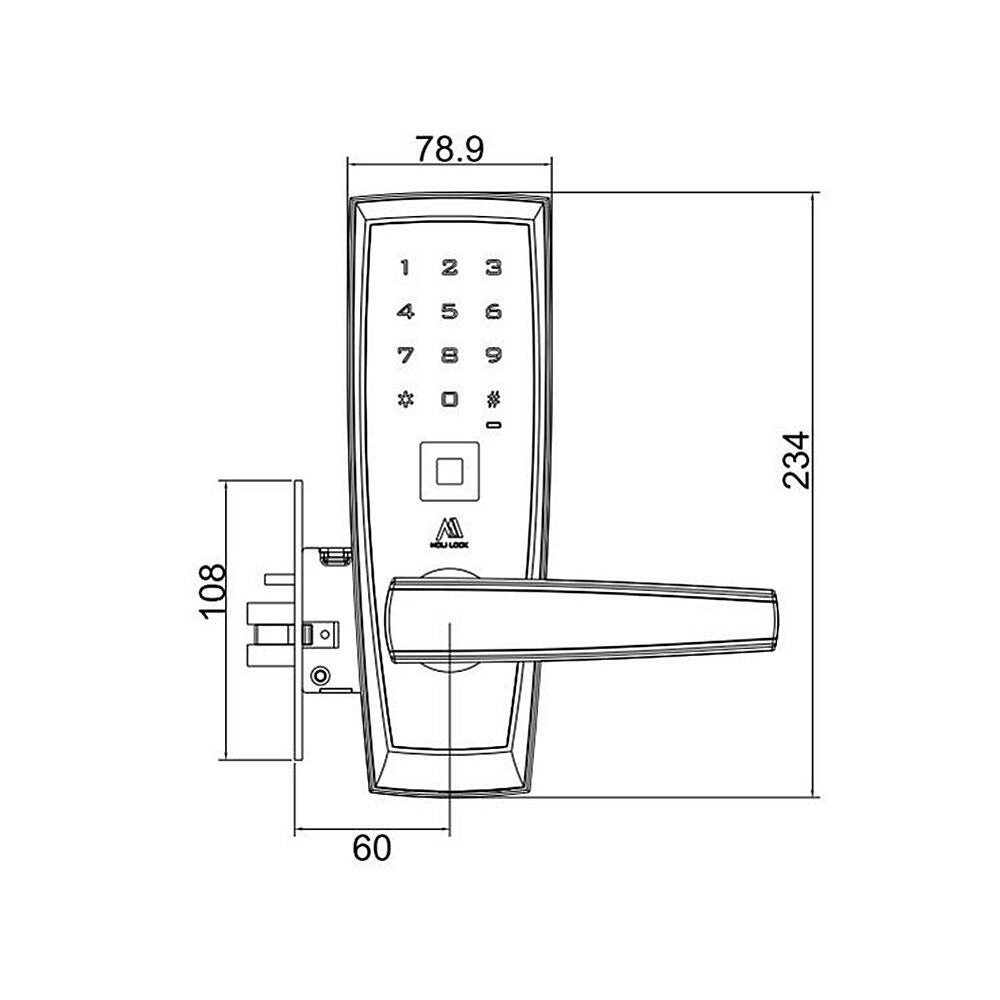 Biometric Fingerprint Door Lock