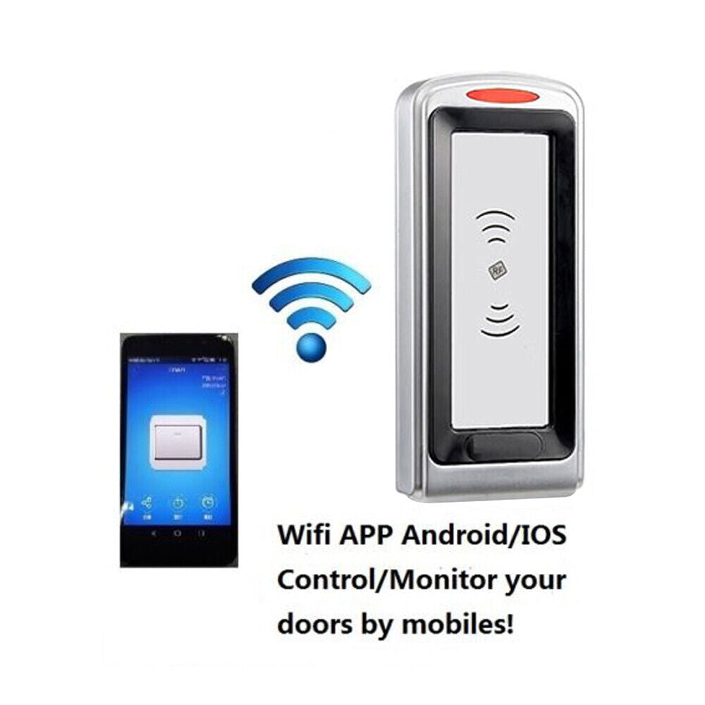 Wifi,APP,Standalone Access Control,metal,EM,125Khz,WG26 Reader
