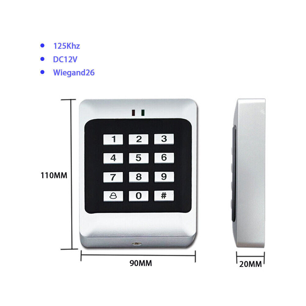 standalone access control,RFID, EM
