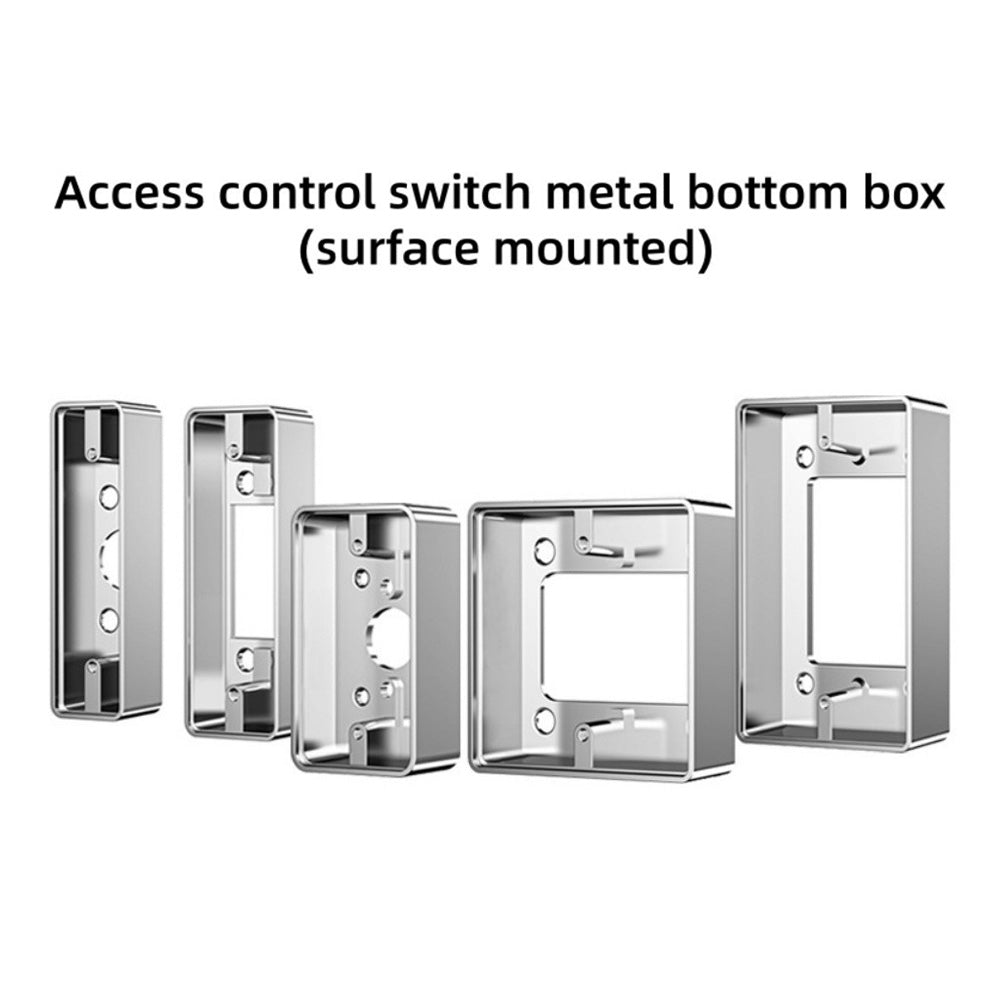 Aluminum Alloy Universal Switch Bottom Box/Access Control Switch Base