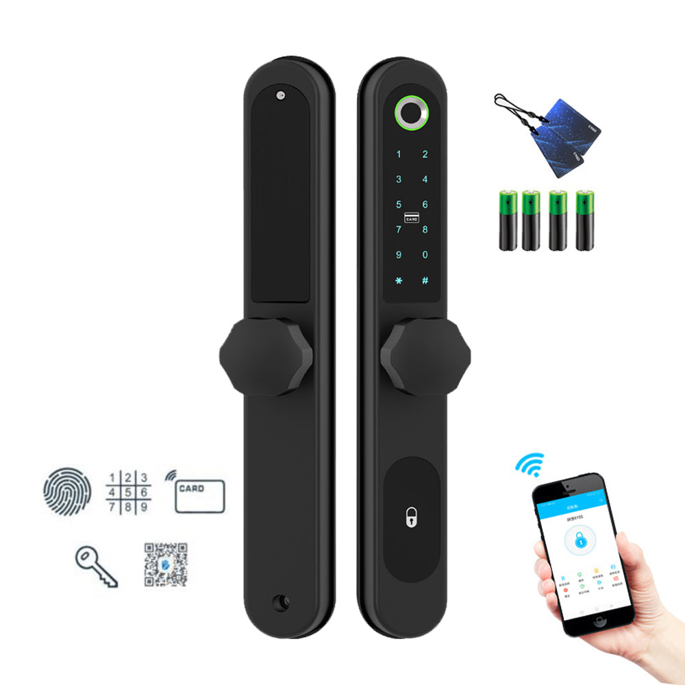 Biometric Fingerprint Door Lock，Digits Pad