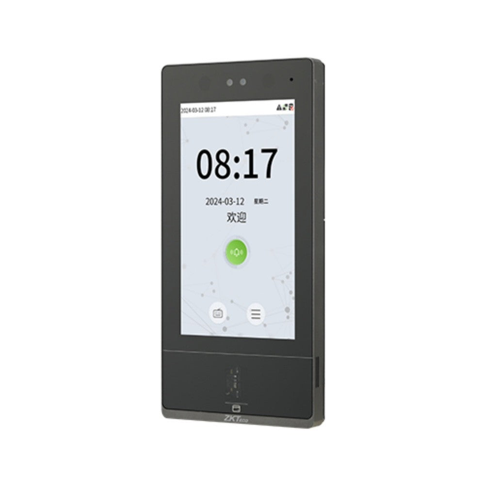 7-inch zFace1702 Facial Fingerprint Visual Intercom 13.56MHz IC Access Control