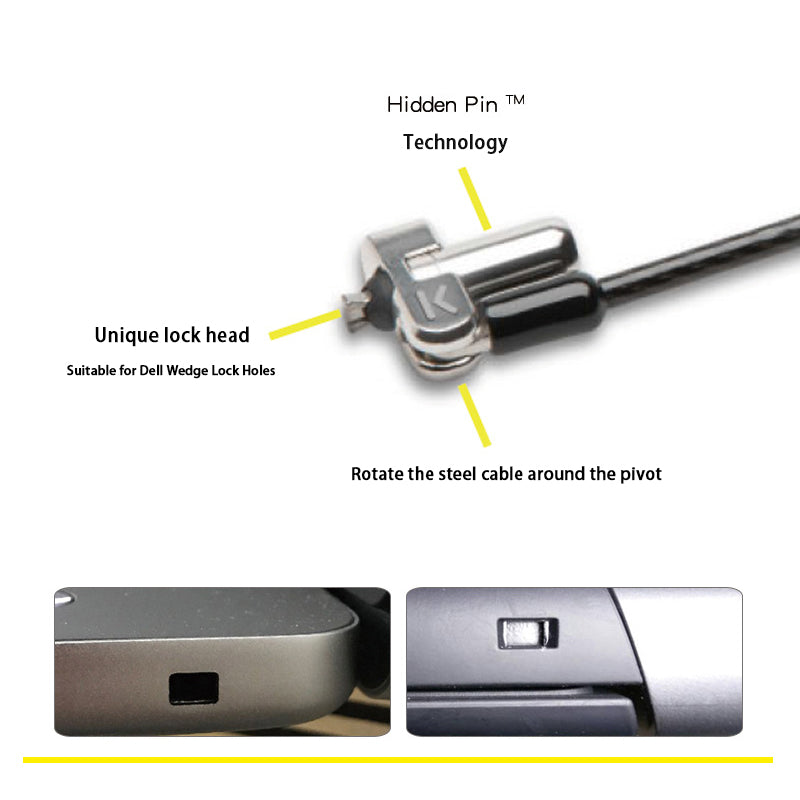Multi Key Laptop Lock,Laptop Lock,Anti-Theft Llock 