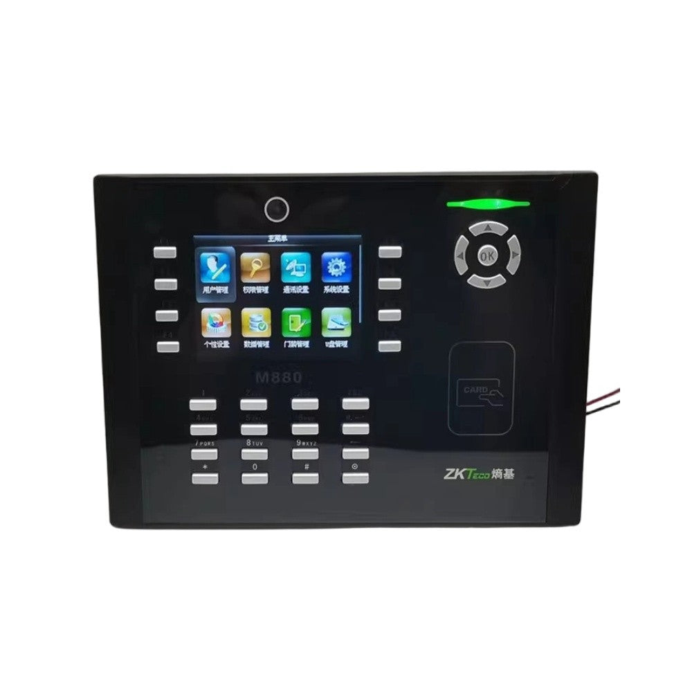 M880 Card Swiping Camera TCP/IP RS232/485 WG U-disk Attendance Machine