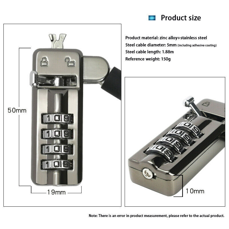 Laptop Lock ,Anti-Theft Lock