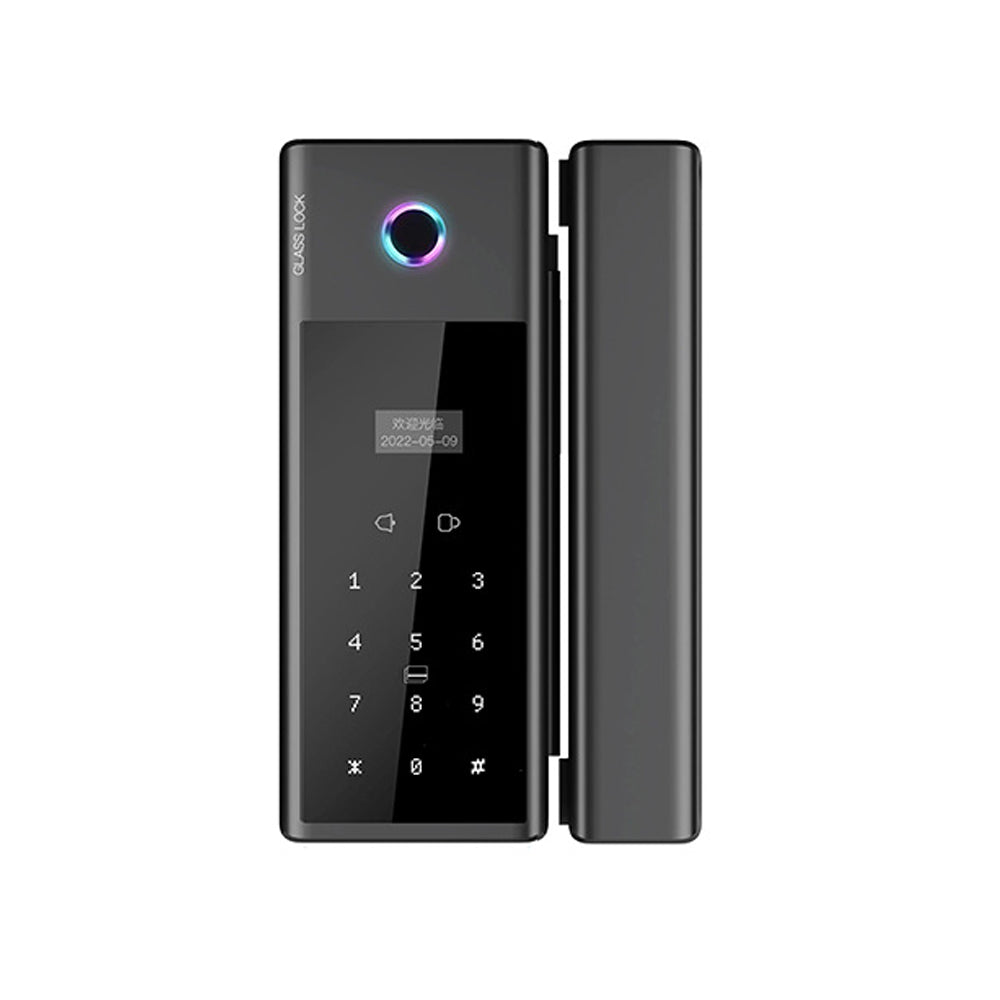 Single Opening Glass Door Intelligent Fingerprint Lock /Office Combination Lock