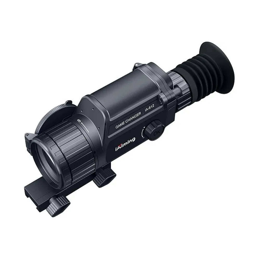 iAiming iA-612 2.4-19.2x42mm Smart Thermal Imaging Rifle Scope , Color: Black